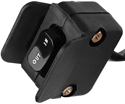 12V Winch Rocker Thumb Switch with Mounting Bracket Handle Bar Control Switch for KFI, WARN, Ramsey, SUPERWINCH, Mile Marker, etc - Thumbnail 4