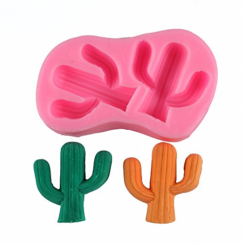 2-Pack Cactus Silicone Molds Set - MoldFun Cacti Mold for Fondant, Gum Paste, Chocolate, Candy, Candle, Polymer Clay 3 2-Pack Cactus Silicone Molds Set - MoldFun Cacti Mold for Fondant, Gum Paste, Chocolate, Candy, Candle, Polymer Clay - Image 4