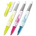 Post-it Flag and Pen 3-Pack in Yellow, Blue and Pink Highlighter, Black (051141932125)