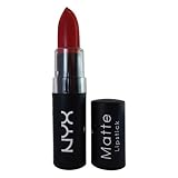 NYX Matte Lipstick MLS10 - Perfect Red (Bright Blue-Toned Red) Long Lasting Lipsticks Net Wt. 0.16 oz