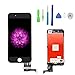 Screen Replacement for iPhone 7 Plus Black for LCD Display & Touch Screen Digitizer Frame Assembly Set with 3D Touch Free Repair Tool