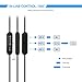 SoundPEATS Q11-Black Bluetooth Earbuds in-Ear Secure Fit Sport Wireless Stereo Headphones (8 Hours Play Time, Bluetooth 4.1, APTX, Sweat-Proof, CVC 6.0 Noise Cancelling)