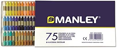 Manley MNC00099 - Ceras, 75 unidades: Amazon.es: Oficina y papelería