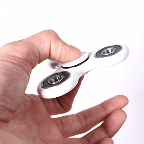 EDC Gear Fidget Spinner Hand Toy For Adults & Kids,Relieve Stress, Calm Anxiety, Stay Focused &Treat ADHD, Durable High Speed Si3N4 Hybrid Ceramic Bearing 1-3 Min Spins (white) EDC Gear Fidget Spinner Hand Toy For Adults & Kids,Relieve Stress, Calm Anxiety, Stay Focused &Treat ADHD, Durable High Speed Si3N4 Hybrid Ceramic Bearing 1-3 Min Spins (white)