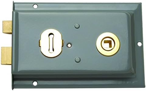 Sterling SRL002 152 x 101 mm Rim Sashlock - Grey 6" x 4"