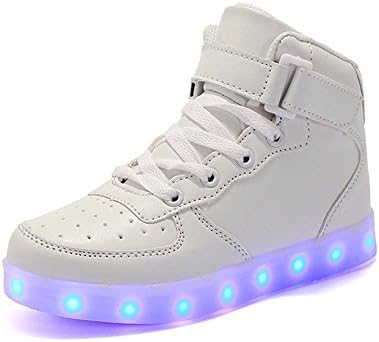 Jedi fight back USB LED Lights Luminous Boys Girls Kids Shoes Sportswear Lace Up Casual Sneaker