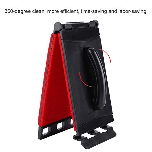 Guitar String Scrubber Guitar String Cleaner Electric Guitar Strings Cleaner Kit Durable Guitar Bass String Scrubber Cleaner Cleaning & Care Tool Instrument Accessory by RiToEasysports(Red)