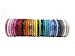 Wigspedia Handmade Crochet Glass Seed Bead Nepal Roll on Boho Bracelet - Wholesale Solid Bracelets (12 Pieces Solid Bracelets)