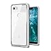 Google Pixel 3 XL Case, VRS Design [Transparent] Clear Heavy Duty Protection [Crystal Chrome] Anti-Yellowing Acryl Back TPU Bumper for Google Pixel 3 XL (2018)