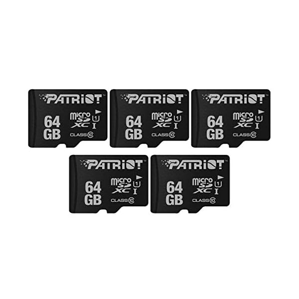 LX Series Micro SD Flash Speicherkarte 64GB - Packung mit 5 Stück