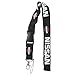 Lanyard Keychain Holder Keychain Key Chain Black Lanyard Clip with Webbing Strap (Nissan)
