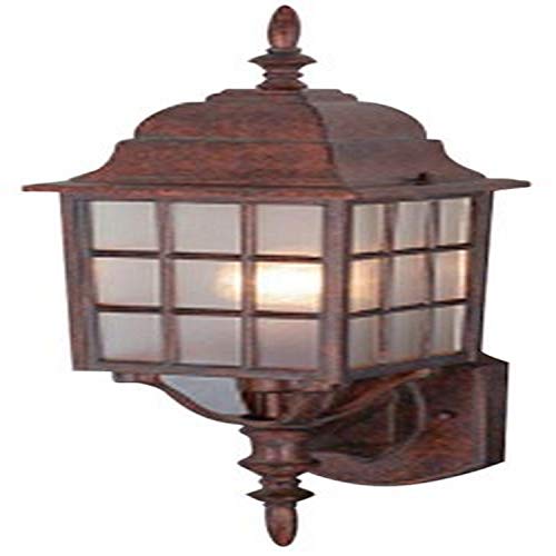 Hardware House 461350 18-5/8-by-6-Inch Outdoor Lighting Fixture, Cast Artesian Bronze