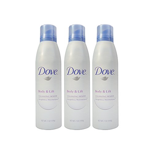 Dove Body & Lift Volumizing Mousse Weightless Moisturizers, 7 oz