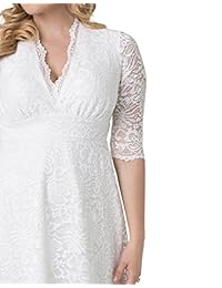 Vestido de novia de talla grande para mujer Kiyonna