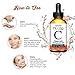 Natural Vitamin C Serum for Face, Organic Anti-Aging Topical Facial Serum, 20% Vitamin C + E