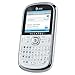Alcatel One Touch 871a OT-871a Unlocked GSM QWERTY Cell Phone - White (with Blue Border)