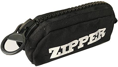 Simple Large Capacity Pen Bag Multifunction Large Zipper Pencil Case Black