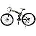 Eurobike Folding Mountain Bike 21 Speed Full Suspension Bicycle 27.5 inch MTB (ArmyGreen)thumb 3