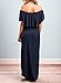 Women Long Maxi Dress Casual Party Off The Shoulder Ruffle Split Beach Pocket Dresses BK192