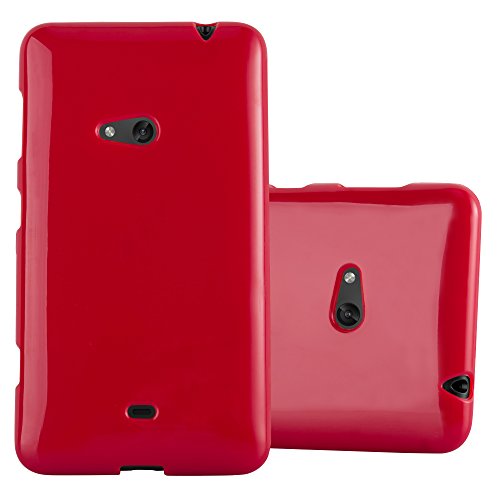 Cadorabo Case works with Nokia Lumia 625 in JELLY RED (Design JELLY) รขโฌโ Shockproof Scratch Resistant Gel Case Protective Shell Bumper Skin Back Cover Cadorabo Case works with Nokia Lumia 625 in JELLY RED (Design JELLY) รขโฌโ Shockproof Scratch Resistant Gel Case Protective Shell Bumper Skin Back Cover