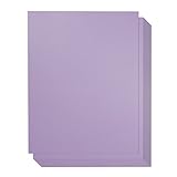 48 Count Amethyst Purple Stationery Paper / Invitation Paper for Writing, Scrapbooking, Letters, Certificates, Crafts, 8.5 x 11 Inches