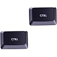 HUYUN Replacement Keycaps for Logit G413 Keyboard Romer-G (Black)