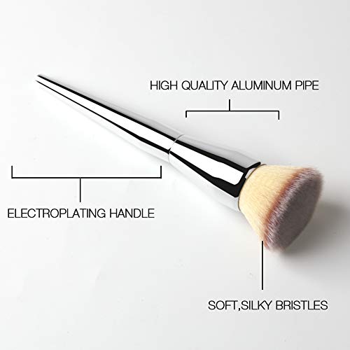 Flat Top Foundation Brush,Daubigny Large Powder Brush Premium Durable