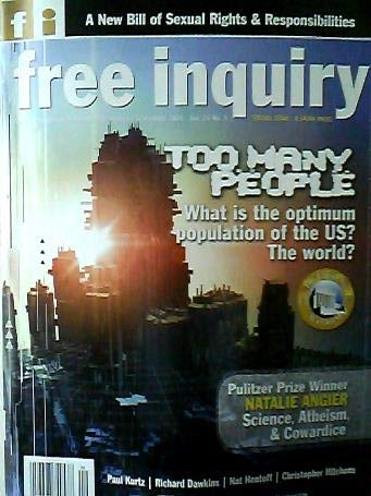 Free Inquiry Vol 24 No 5 August September 2004 Free Inquiry Amazon Com Books