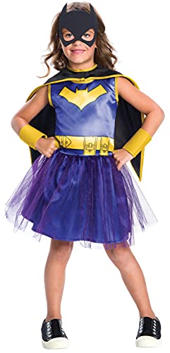 Rubies DC Comics Superheroes: Batgirl Kids Tutu Costume Dress for Kids, Girl's Small
