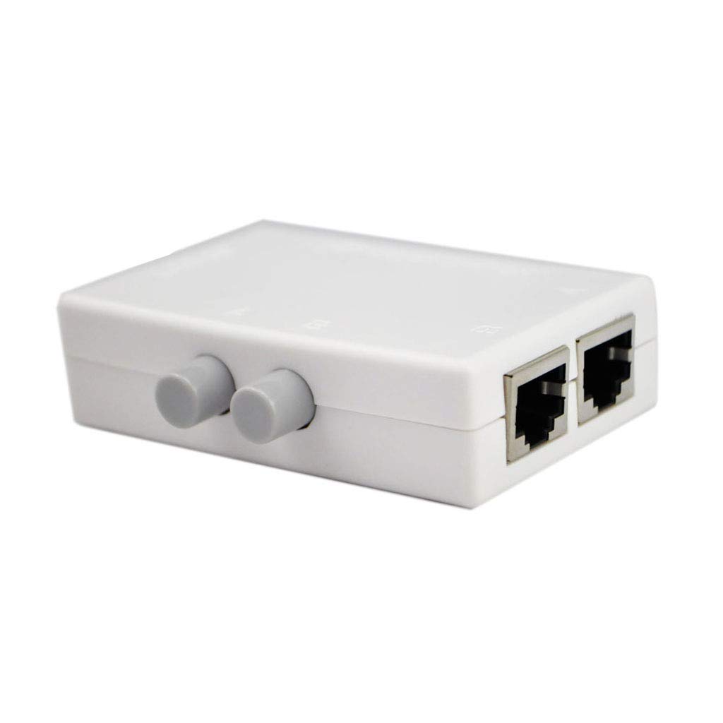 Mua iKKEGOL Mini 2-Port RJ45 Network Key-Press Switch Splitter Selector ...