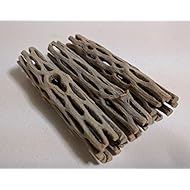Natural Cholla Wood for Aquarium Decoration Shrimp and Fish Tank (4 Inch (3 Pack))