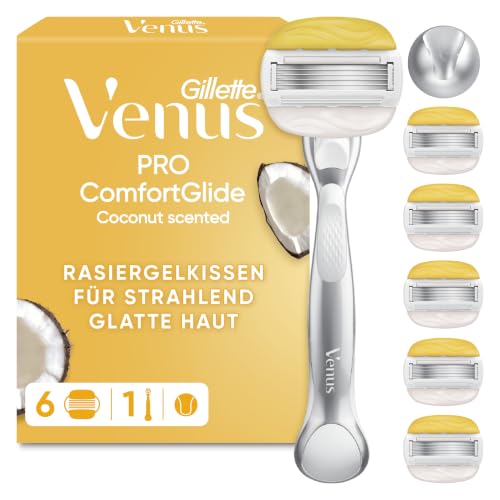 Pro Comfortglide Kokosduft Rasierer Damen, Silber