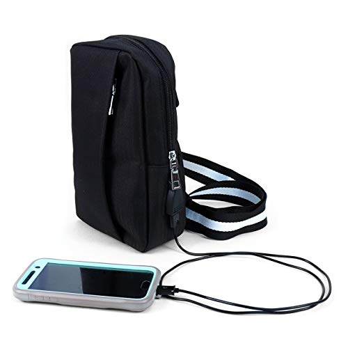 Westend Crossbody Nylon Sling Bag Backpack with Adjustable Strap Pricepulse