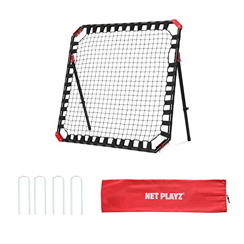 Net Playz Easy Playz Portable Soccer Rebounder, 4 Ft x 4 Ft, Easy Set