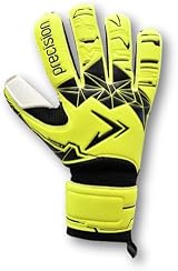 Precision Fusion X Flat Cut Essential Goalkeeping Gloves Fluo Yellow 9 view 2