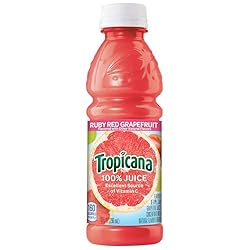 Tropicana Ruby Red Grapefruit Juice, 10 Ounce