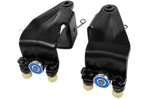 HUYILUN0104 1 Pair Left And Right Sliding Door Roller Middle Bracket Compatible with Honda Odyssey 2005-2010