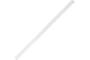 PATIKIL Compression Spring 0.8 mm Wire Dia x 10 mm OD x 305 mm L, 1 Pcs 304 Stainless Steel Mechanical Extension Small Springs Pen Springs Assortment Kit for Shop and Home Repairs