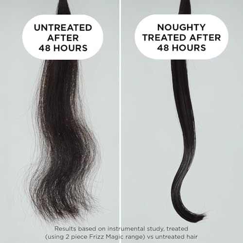 Noughty 97% Natural Magic Serum, Anti Frizz Serum for Curly Hair, Humidity & Heat Protection, Keratin Hair Treatment & Control, Sulphate Free, Silicone-Free, Vegan Haircare, 75ml