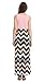 Demetory Women`S Bohemian Sleeveless Backless Wave Striped Maxi Dress (Medium, #1062_Black)