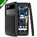 NEWDERY Google Pixel 2 XL Battery Case, Pixel 2 XL 5200mAh Charger Case Backup Charging Case with LED Indicator, USB Type C Compatible Pixel 2 XL (Black) - Not Pixel 2