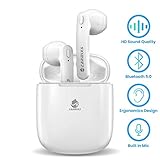 Canmixs True Wireless Earbuds,Gym Blue-Tooth Earphones for Running T12 TWS Wireless Earbuds Micro Earpiece with Charging Case Cordless in-Ear Stereo Headphones for iPhone Android