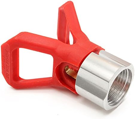 EsportsMJJ Airless Paint Spray Gun Tip Guard Compatible with Sprayer Tool -Red - Image 4