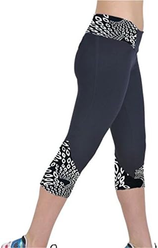 Yoga Pants Women's Stretchy Fitness Yoga Sport Pants by LLNONG (BLACK, S)