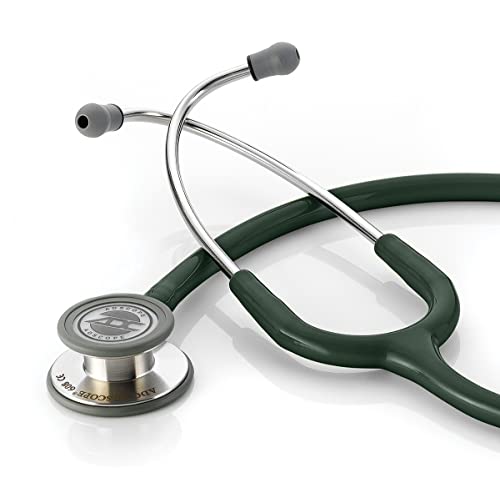 ADC Adscope 608 - Convertible Clinician Stethoscope - Dark Green