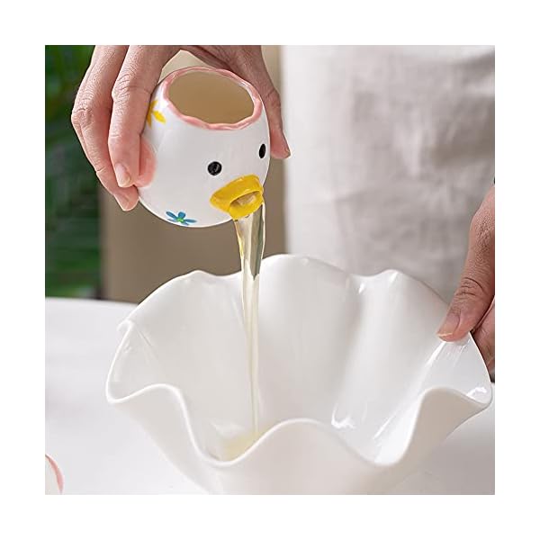Mlysnd-Egg-Separator-Cartoon-Vomiting-Chicken-Egg-White-Separator-Novelty-Funny-Portable-Kitchen-Gadgets-Baking-Tool-Egg-White-for-Kitchen-Bakery-Ceramics-1Pcs-Yellow Mlysnd Egg Separator, Cartoon Vomiting Chicken Egg White Separator Novelty Funny Portable Kitchen Gadgets Baking Tool Egg White for Kitchen, Bakery, Ceramics (1Pcs, Yellow)
