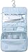Travel Toiletry Bag, JJ POWER Portable Hanging Travel Kit Waterproof Cosmetic Bag Lightweight Toiletry Organizer (Sky Blue)