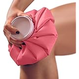 Doctor Developed Hot and Cold Pack/Ice Bag/Ice Pack/Compress [Single] - Re-useable and Waterproof with Spill-Proof caps and D