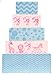 Designer Stencils Chevron Cake Side Stencil, Beige/Semi-Transparent