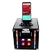 SingCube Rechargeable Bluetooth Karaoke Machine Lights and Two Microphone, 5W (SINGCUBE01)